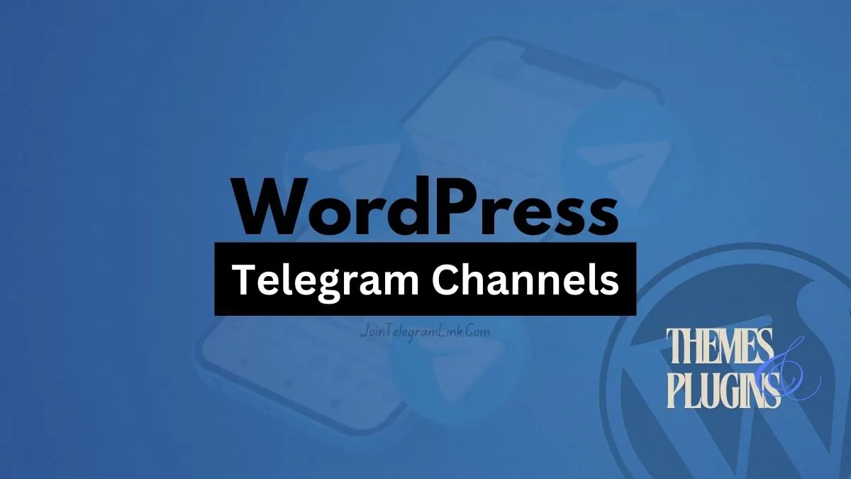 WordPress Telegram Channels
