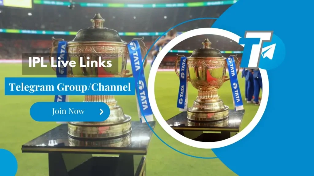 IPL Live Links Telegram Channel Group